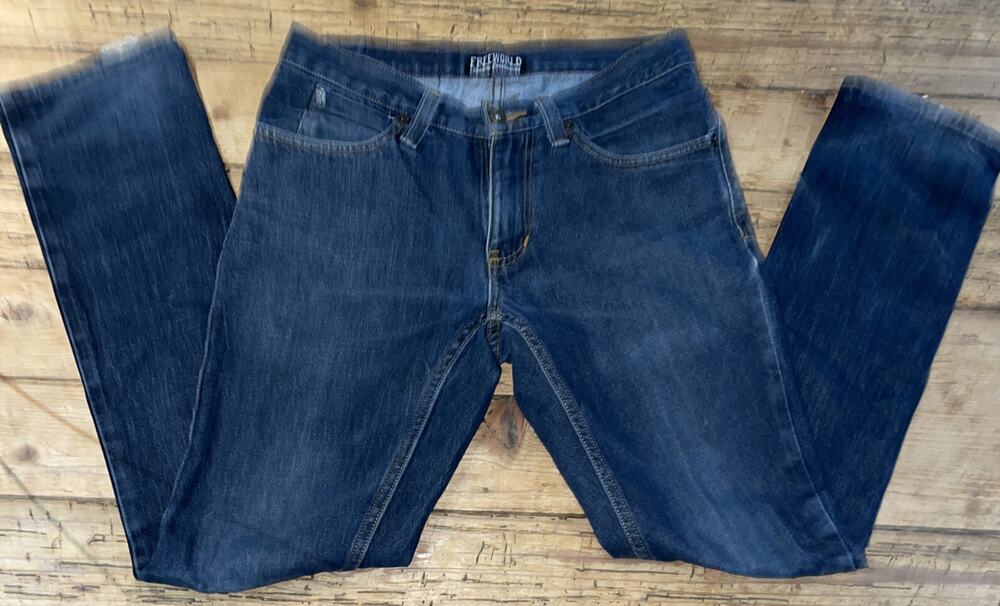 Freeworld Messenger Skinny Pants Blue Jeans Men's size 30x30